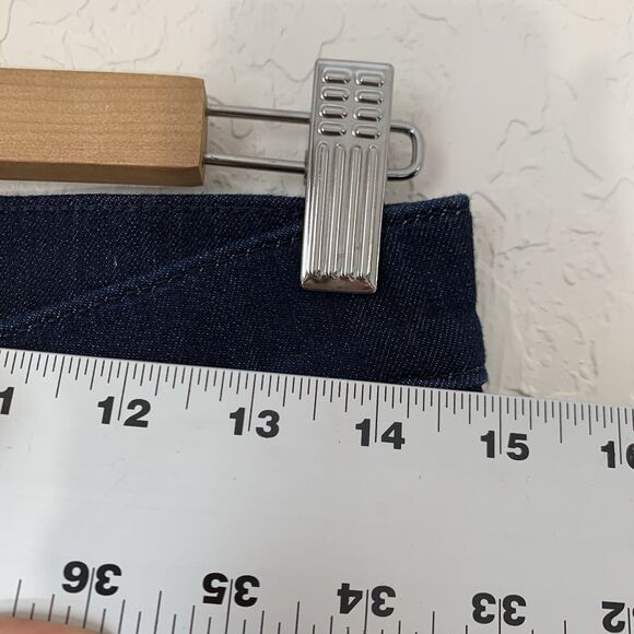 Lucky Brand Jeans Women 4/27 Dark Blue Denim Flare Mid Rise Sweet Stretch Preppy - Picture 6 of 11